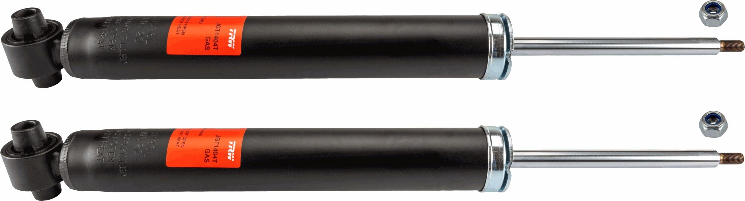 TRW JGT1404T: Ammortizzatore TRW TWIN Assale posteriore, A pressione del gas, Ammortizzatore telescopico