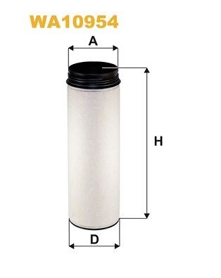 WIX FILTERS WA10954: Lisa õhufilter