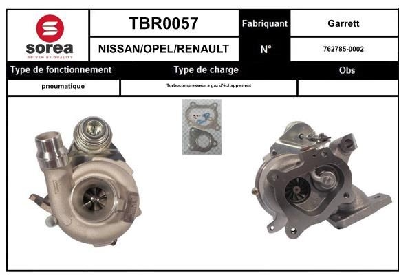 SNRA TBR0057: Turbod