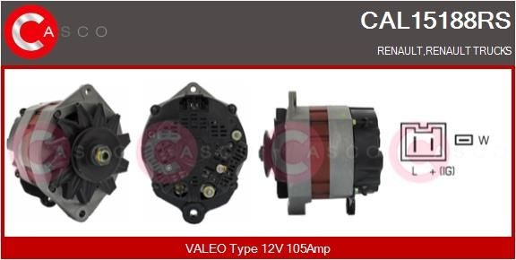 CASCO CPA74104AS: Polttoainepumppu Sähköinen, 95l/h