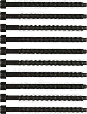 GLASER T03518-00: Set surub, chiulasa 166mm, M12