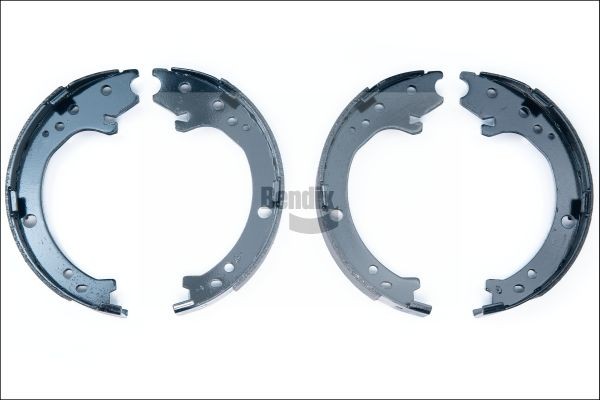 BENDIX Braking BXS1243: Ganasce freno a mano senza accessori, senza leva freno a mano