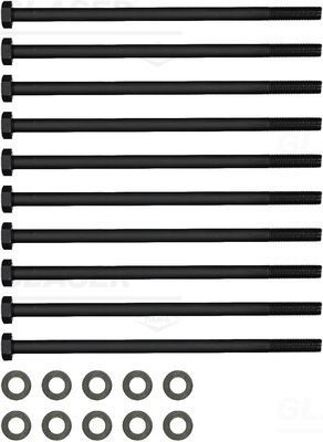 GLASER T50132-00: Klapikaanekruvikomplekt 238mm, M12
