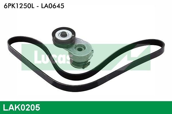 LUCAS LAK0205: Soonrihmakomplekt