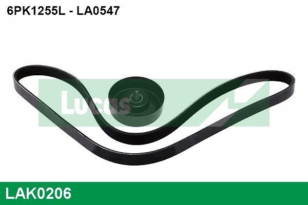 LUCAS LAK0206: Soonrihmakomplekt