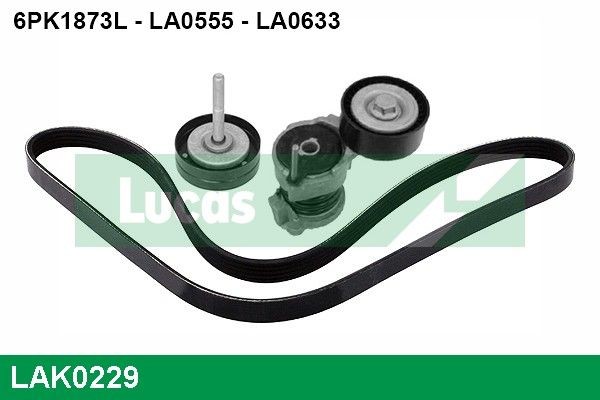 LUCAS LAK0229: Soonrihmakomplekt
