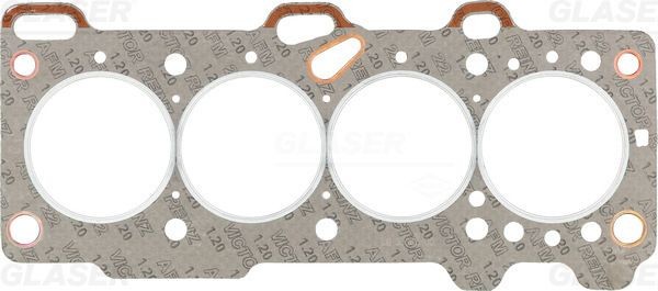 GLASER X57955-01: Tihend, karteripõhi all