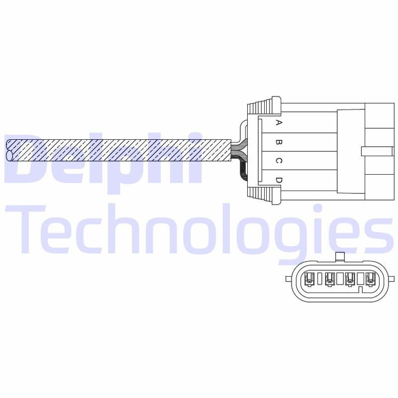 DELPHI ES11050-12B1: Lambda andur