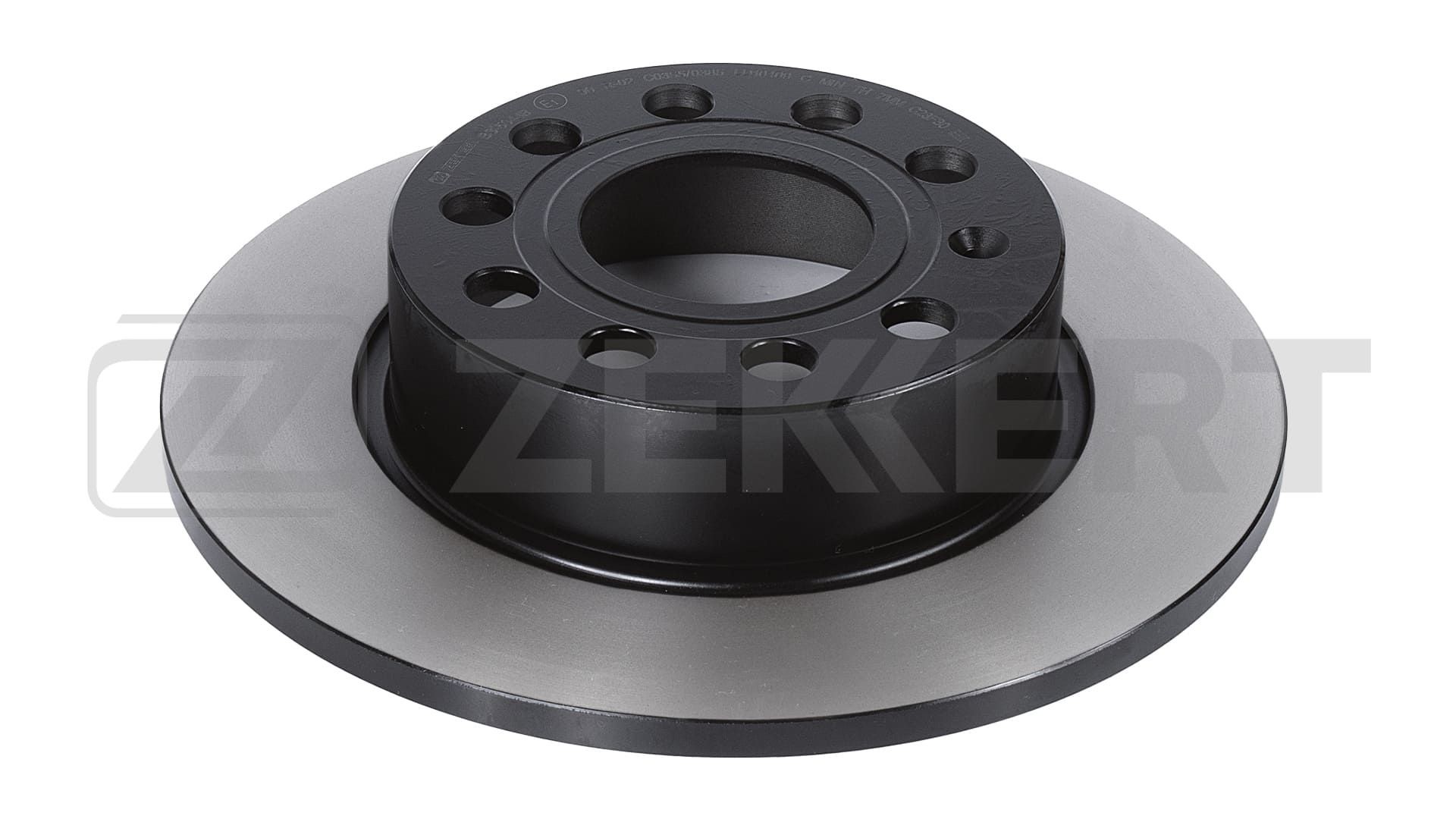 ZEKKERT BS-5044B: Piduriketas Ø: 255mm, täis, Ø: 255mm, värvitud