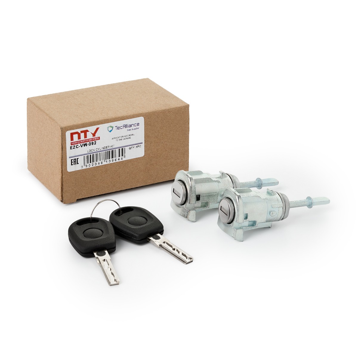 NTY EZC-VW-092: Sulgursilindrikomplekt paremal, vasakul