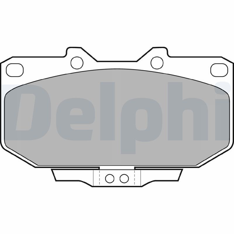 DELPHI LP1056: Piduriklotsid ilma lisavarustuseta