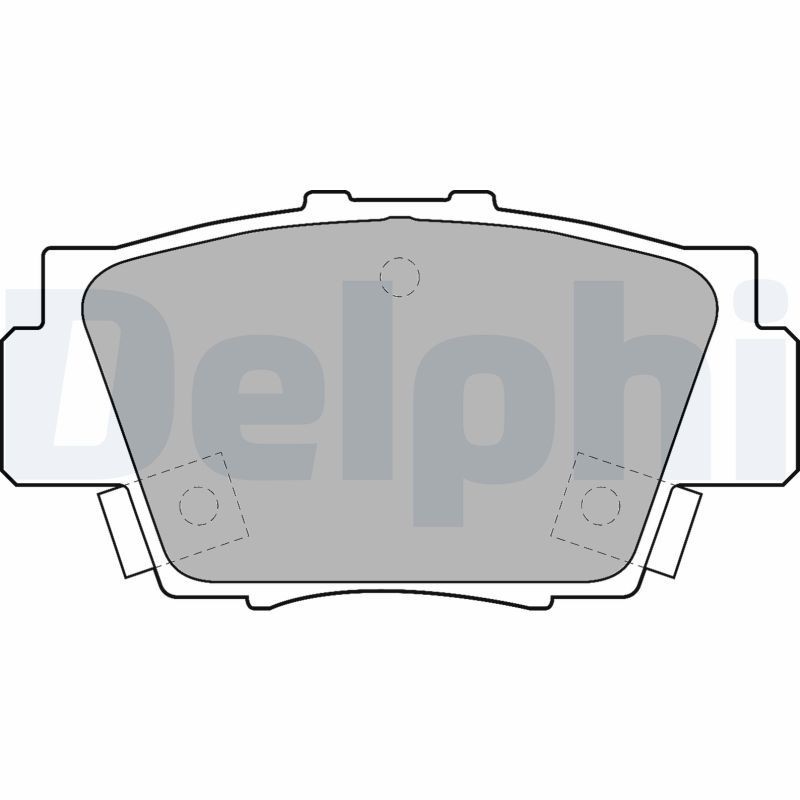 DELPHI LP1102: Piduriklotsid ilma lisavarustuseta
