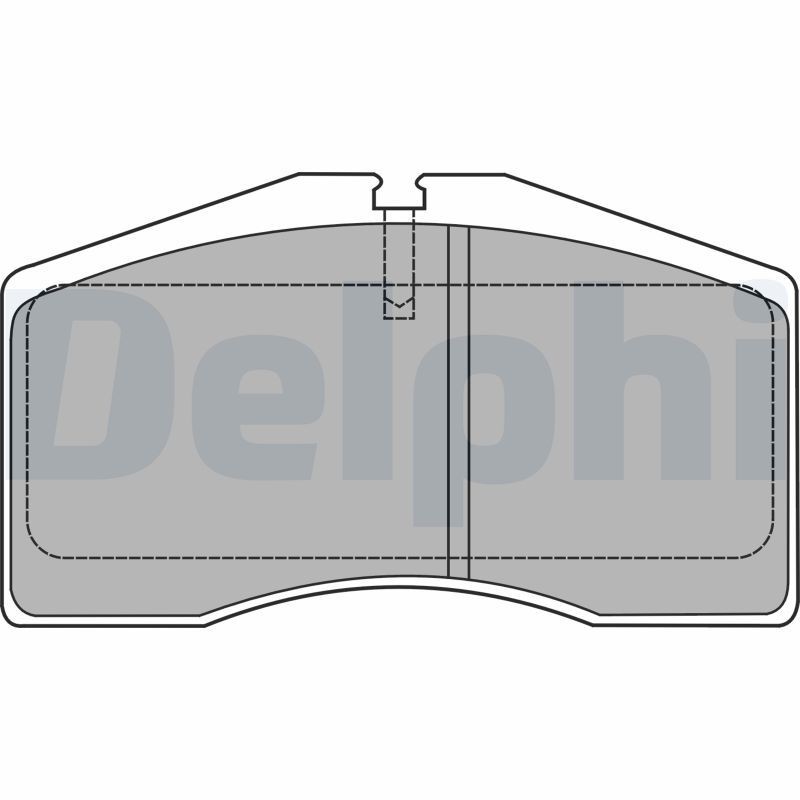 DELPHI LP1428: Piduriklotsid ilma lisavarustuseta