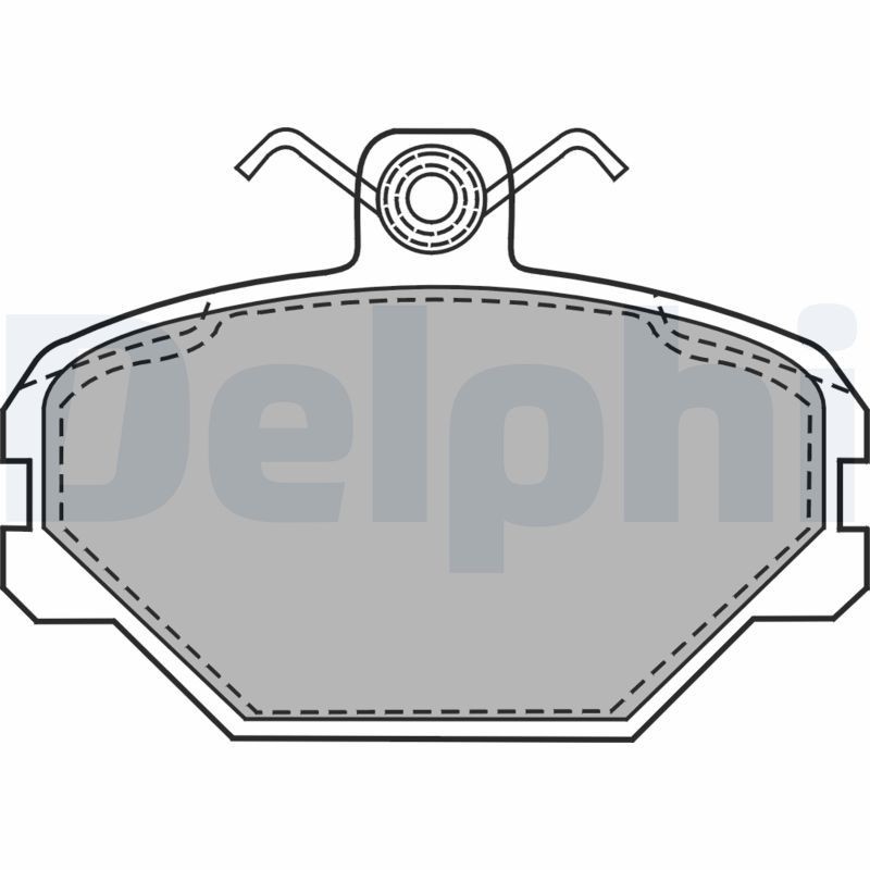 DELPHI LP1444: Piduriklotsid ilma lisavarustuseta