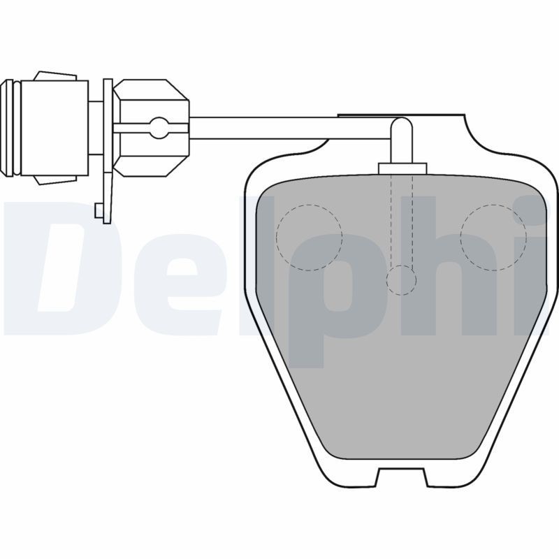 DELPHI LP1530: Piduriklotsid ilma lisavarustuseta