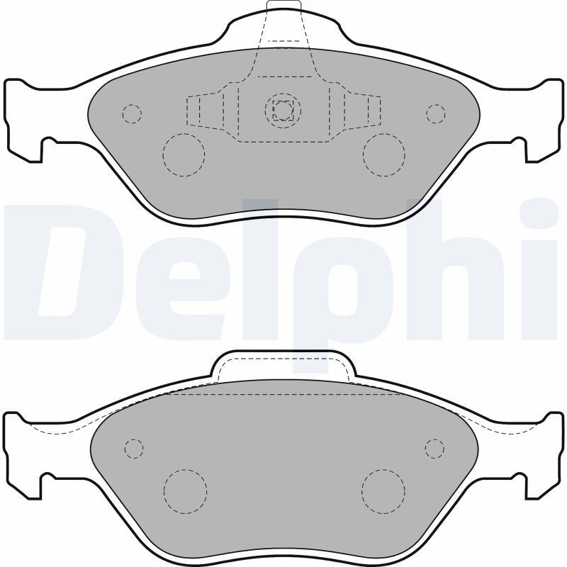 DELPHI LP1729: Piduriklotsid ilma lisavarustuseta