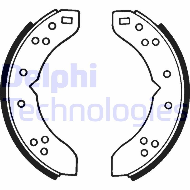 DELPHI LS1032: Piduriklotside komplekt