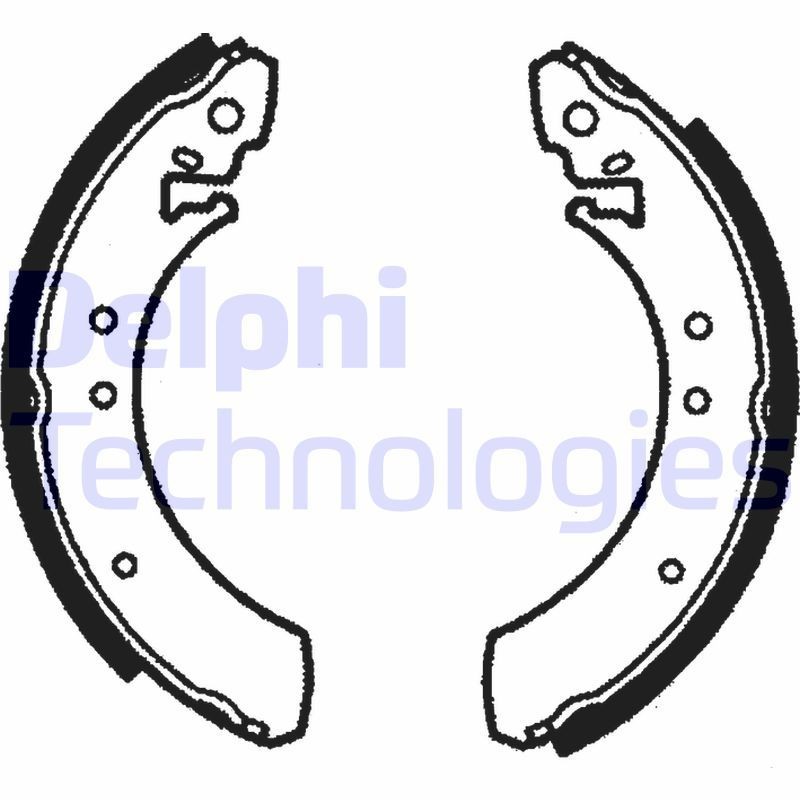 DELPHI LS1068: Piduriklotside komplekt
