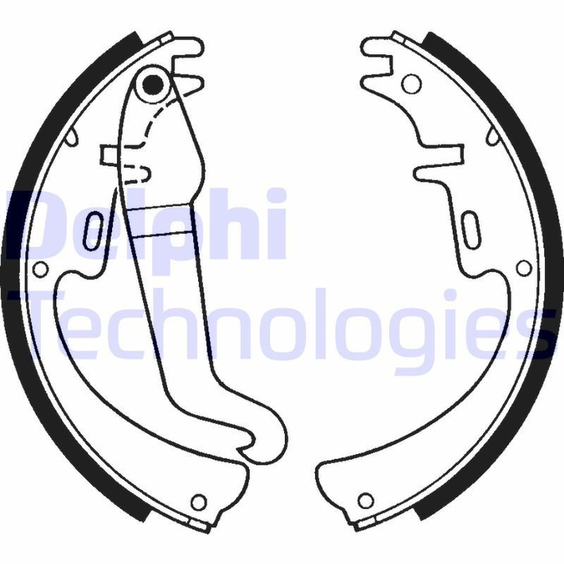 DELPHI LS1144: Piduriklotside komplekt
