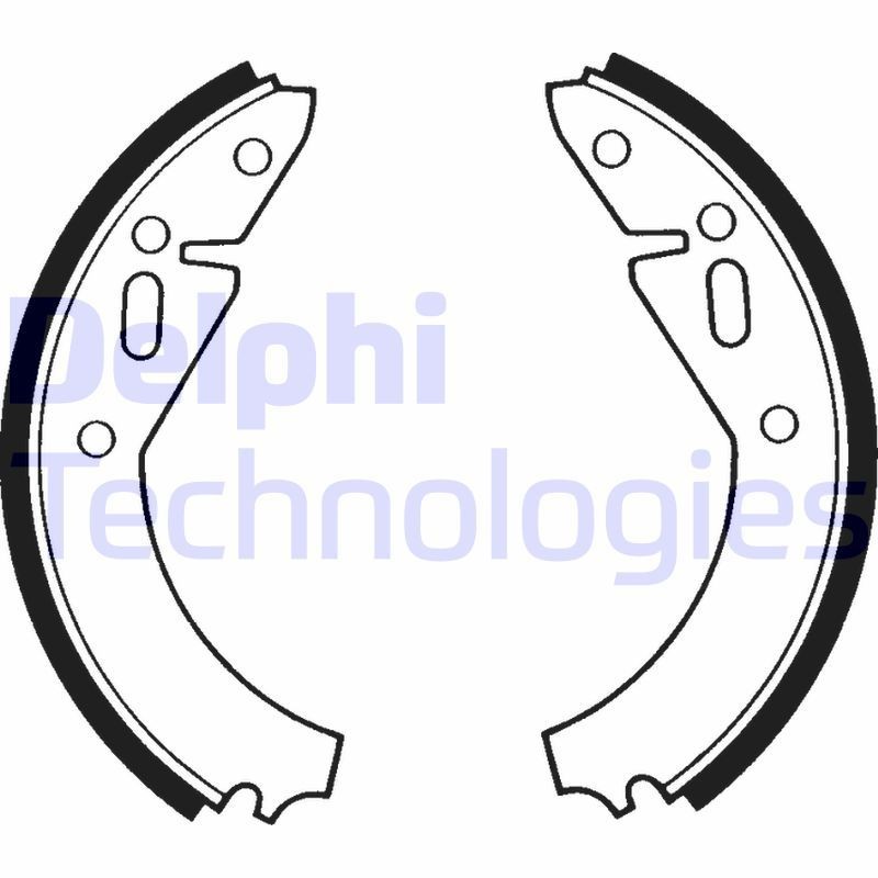DELPHI LS1163: Piduriklotside komplekt