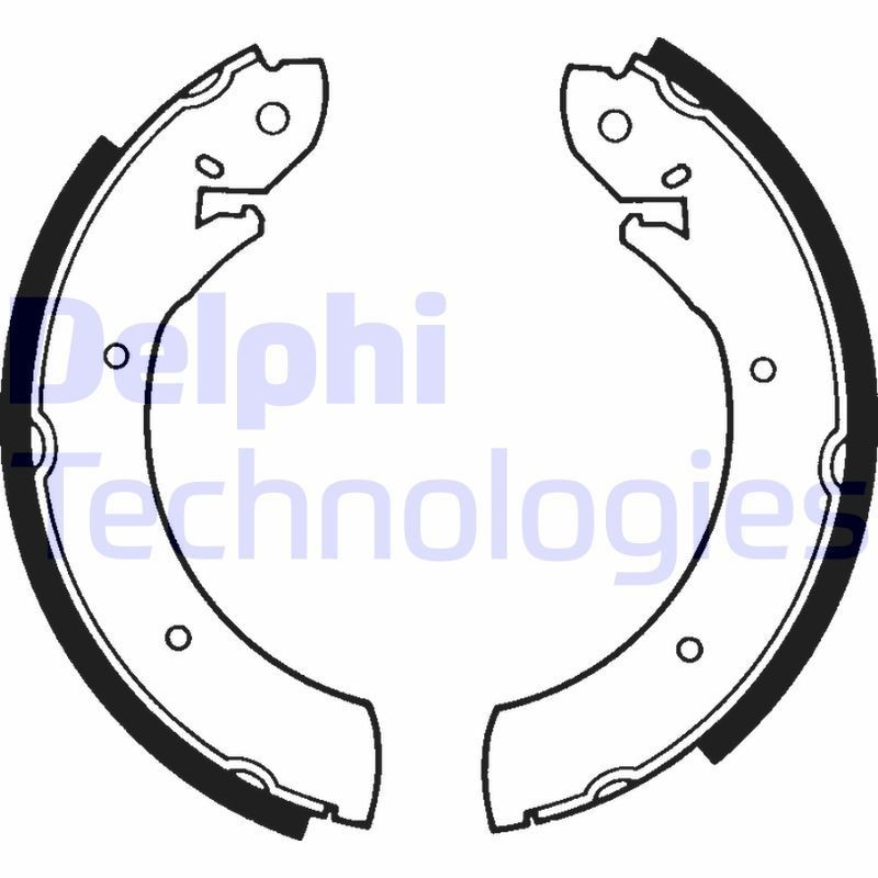 DELPHI LS1179: Piduriklotside komplekt
