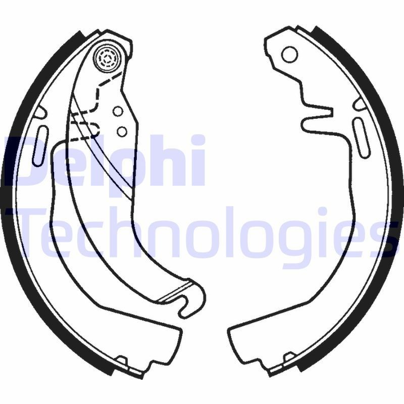 DELPHI LS1246: Piduriklotside komplekt