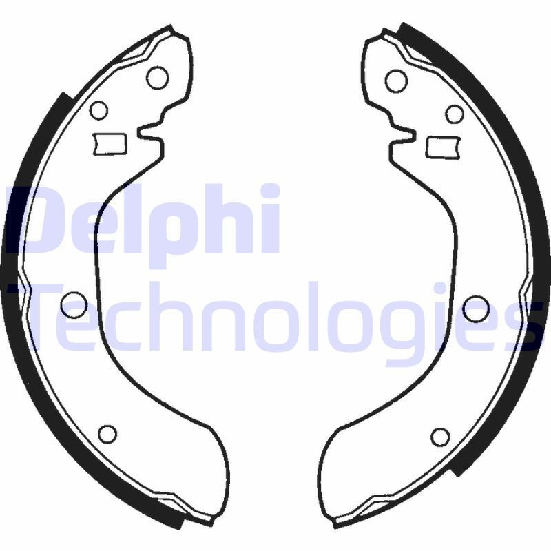 DELPHI LS1254: Piduriklotside komplekt