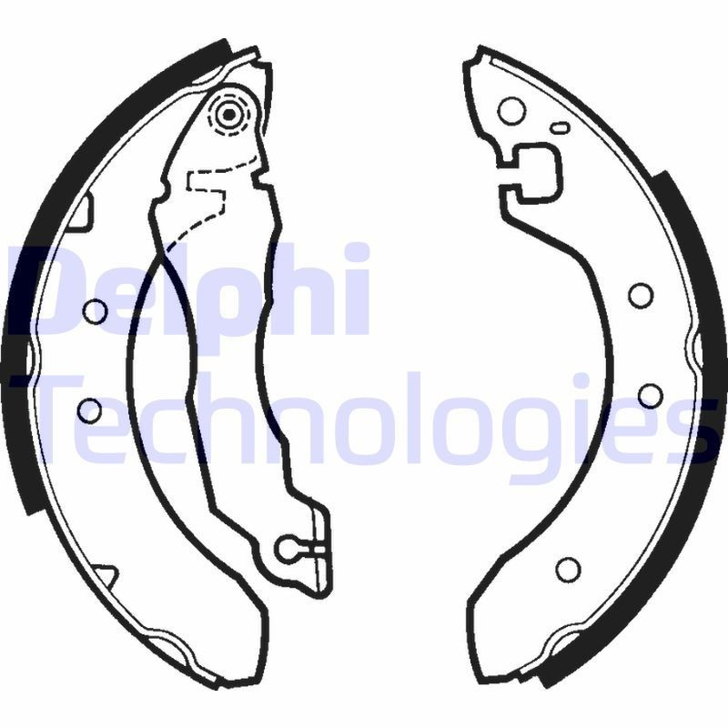 DELPHI LS1269: Piduriklotside komplekt