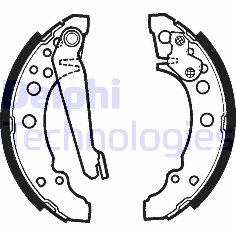DELPHI LS1276: Piduriklotside komplekt