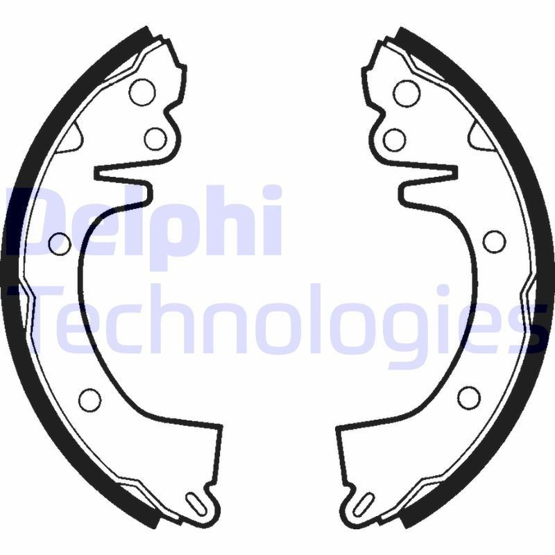DELPHI LS1279: Piduriklotside komplekt