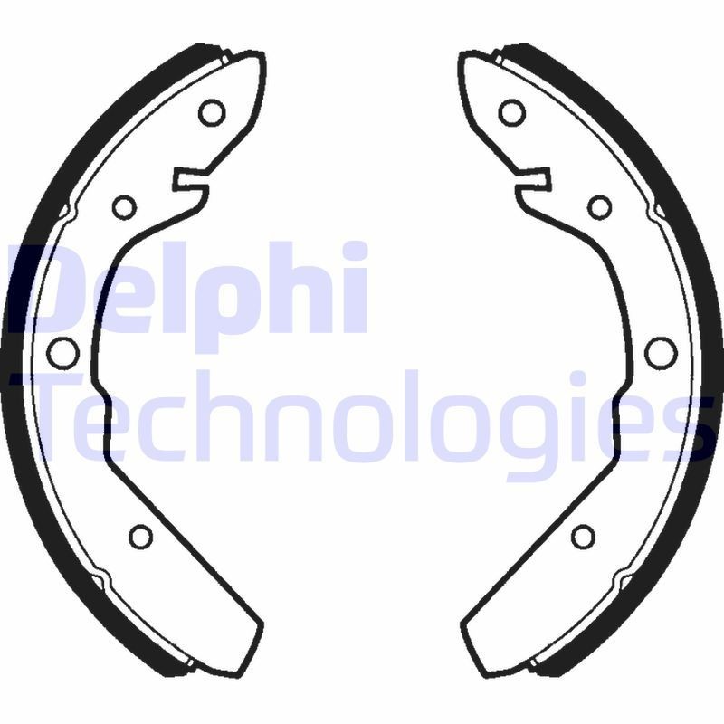 DELPHI LS1286: Piduriklotside komplekt