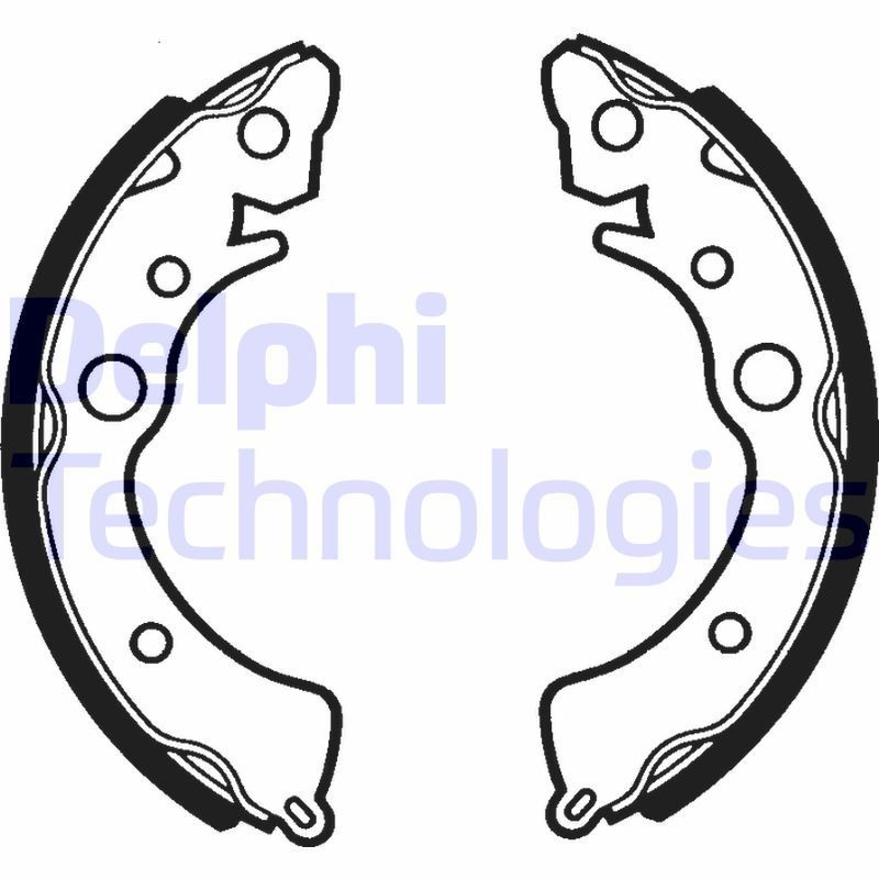 DELPHI LS1288: Piduriklotside komplekt