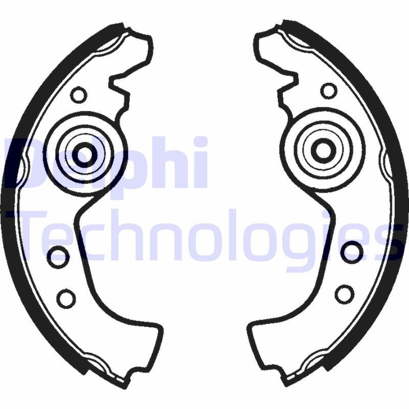 DELPHI LS1290: Piduriklotside komplekt