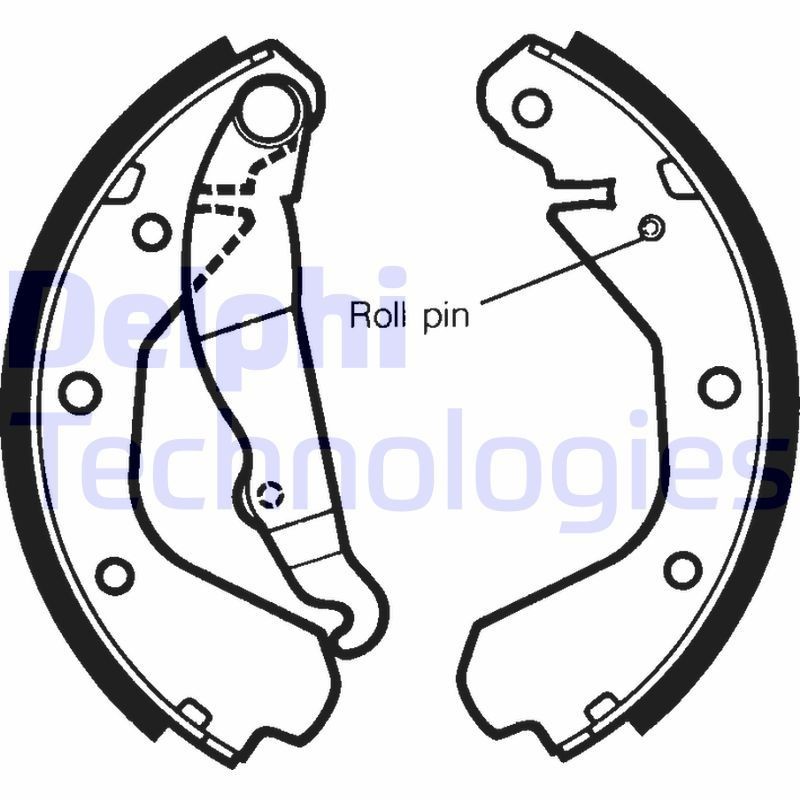 DELPHI LS1292: Piduriklotside komplekt