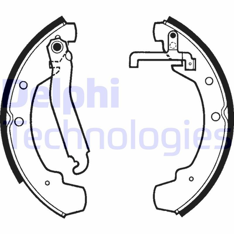 DELPHI LS1305: Piduriklotside komplekt