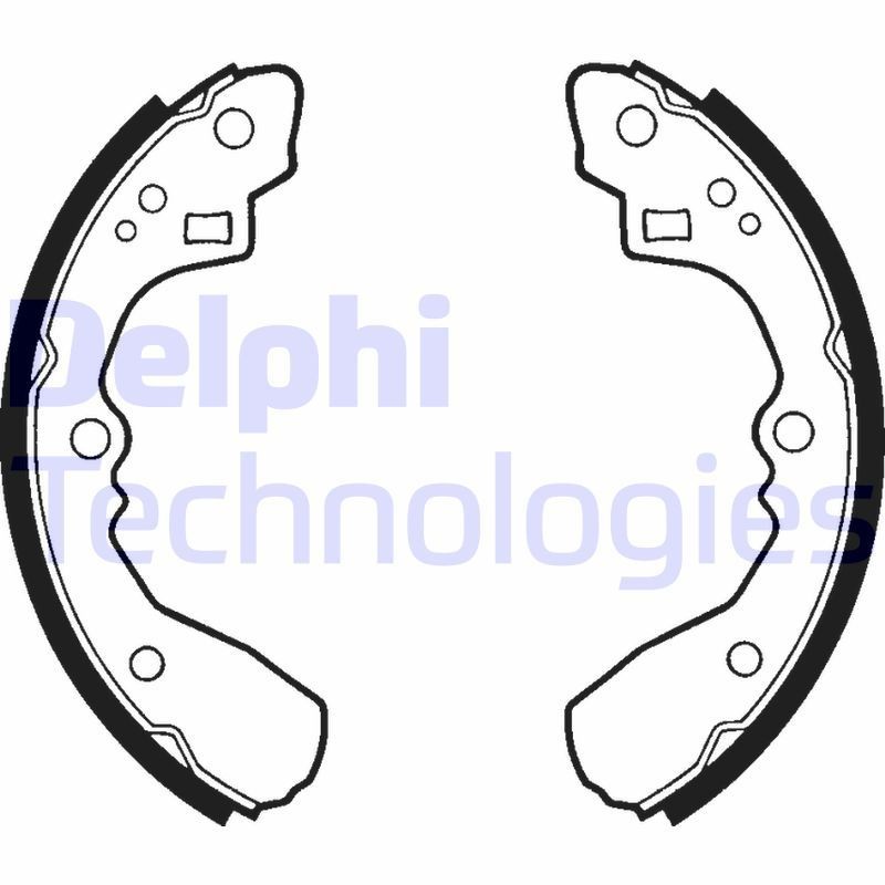 DELPHI LS1326: Piduriklotside komplekt