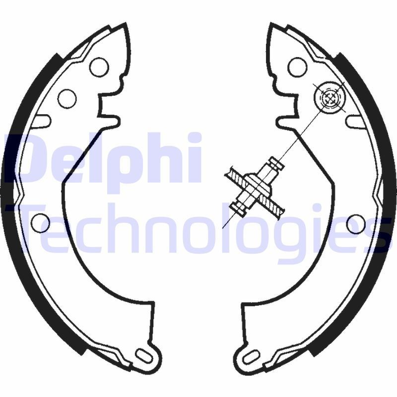 DELPHI LS1328: Piduriklotside komplekt