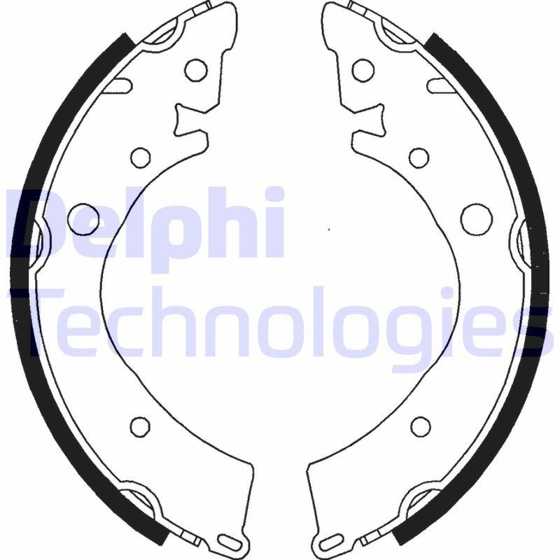 DELPHI LS1341: Piduriklotside komplekt
