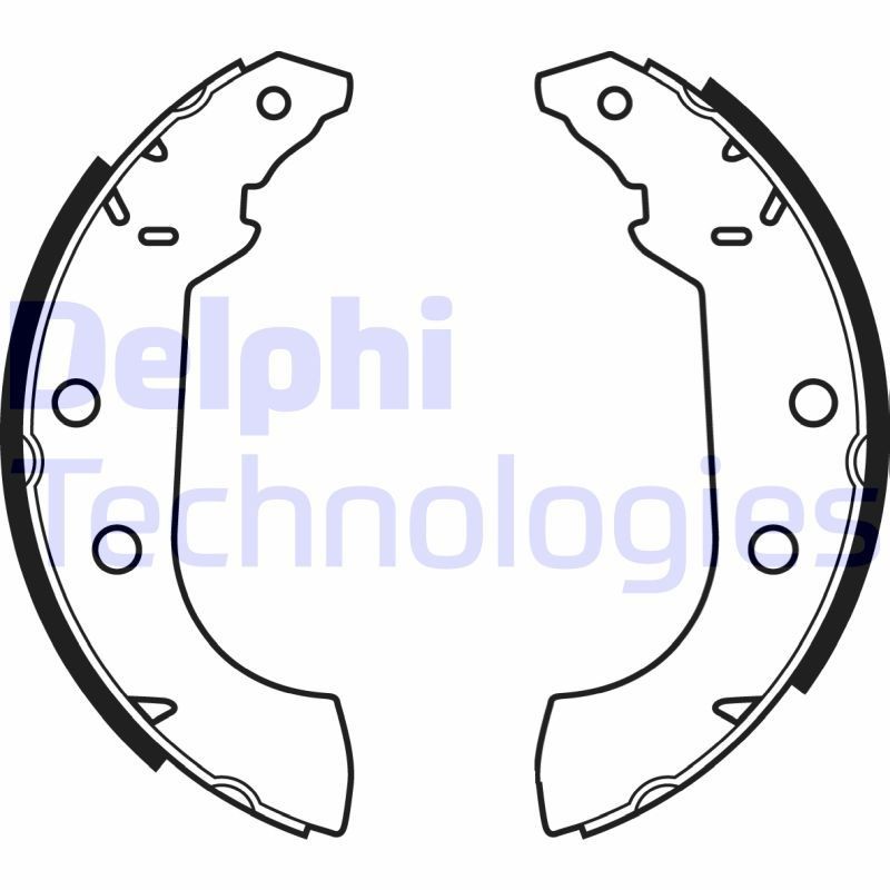 DELPHI LS1347: Piduriklotside komplekt