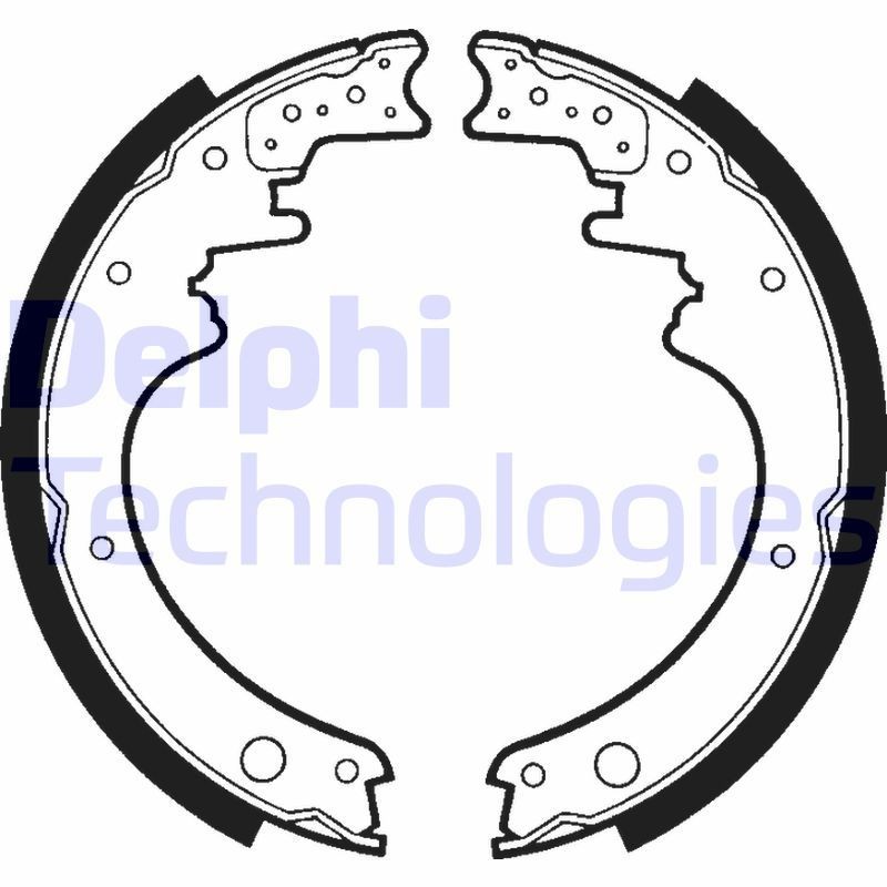 DELPHI LS1367: Piduriklotside komplekt