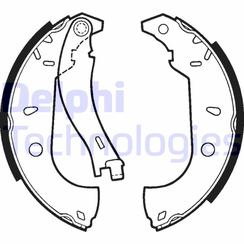 DELPHI LS1379: Piduriklotside komplekt