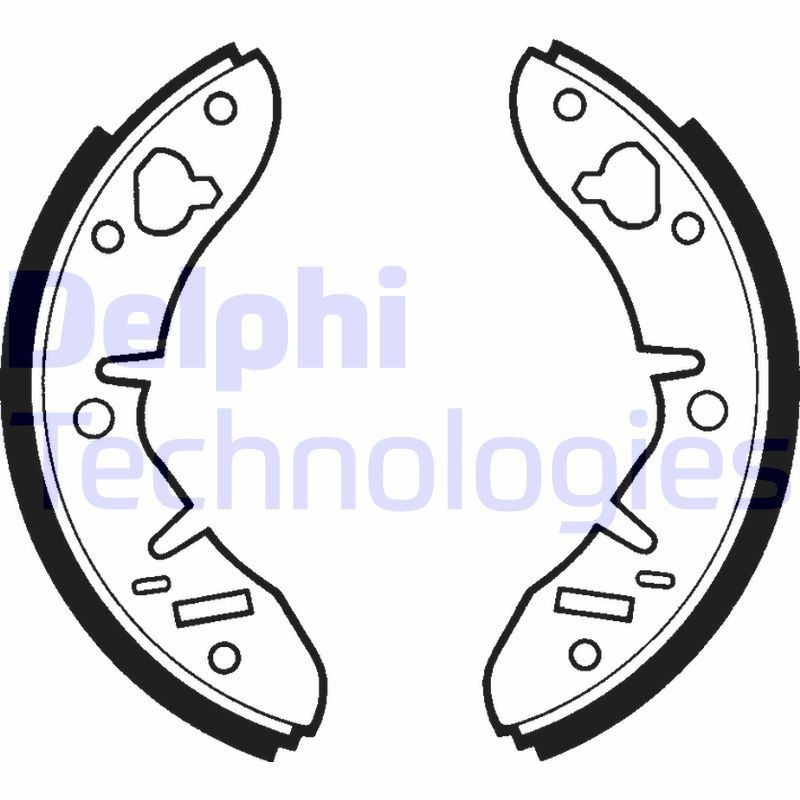DELPHI LS1415: Piduriklotside komplekt