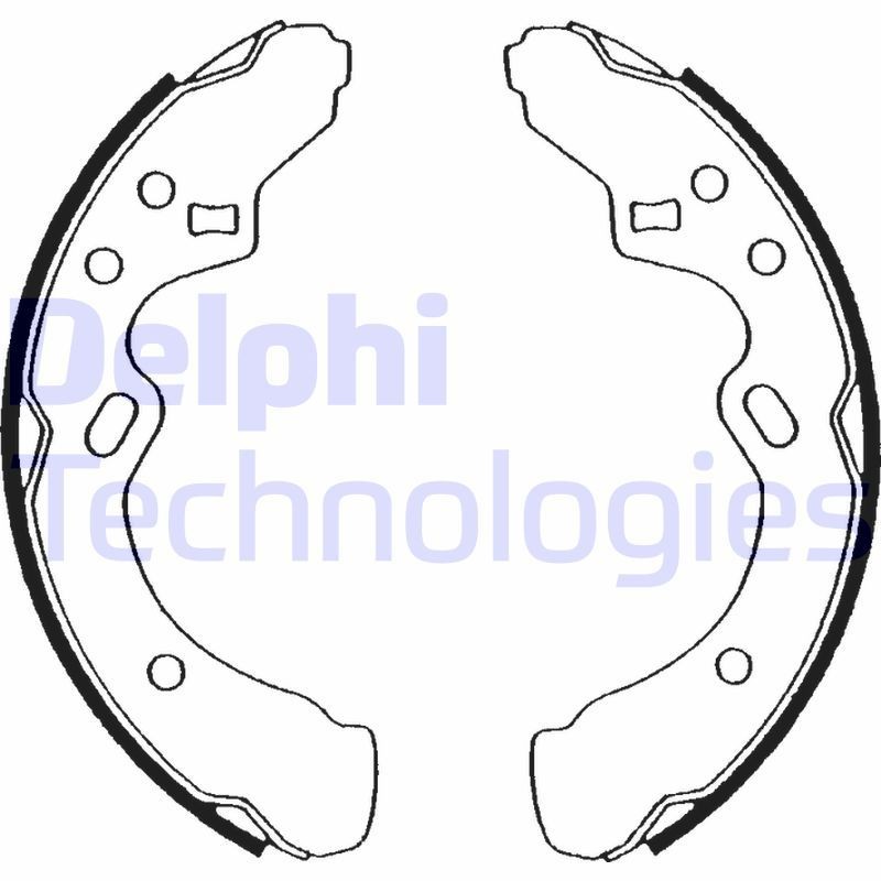 DELPHI LS1501: Piduriklotside komplekt