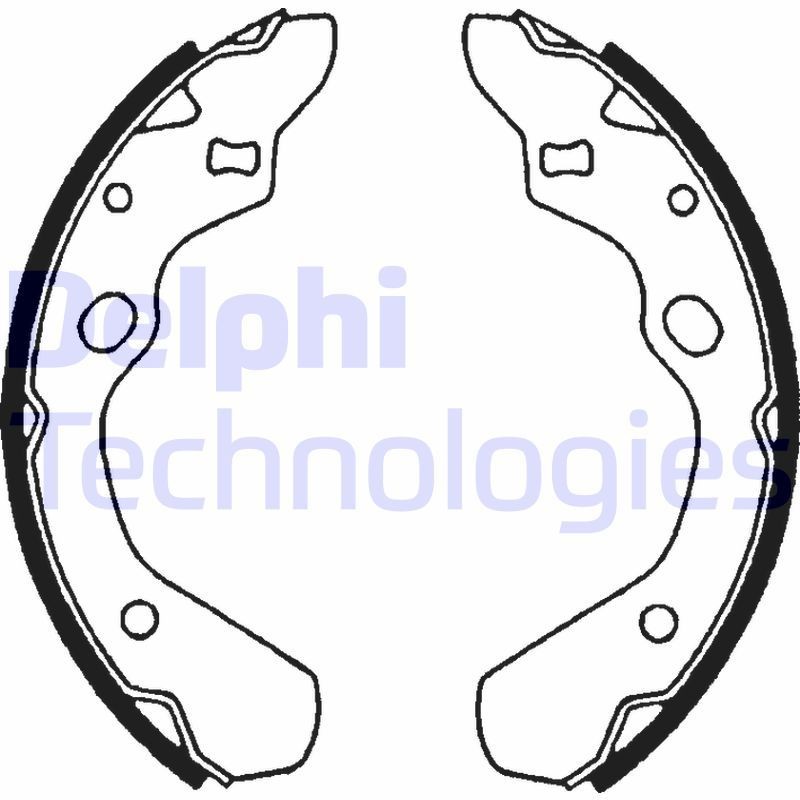 DELPHI LS1516: Piduriklotside komplekt