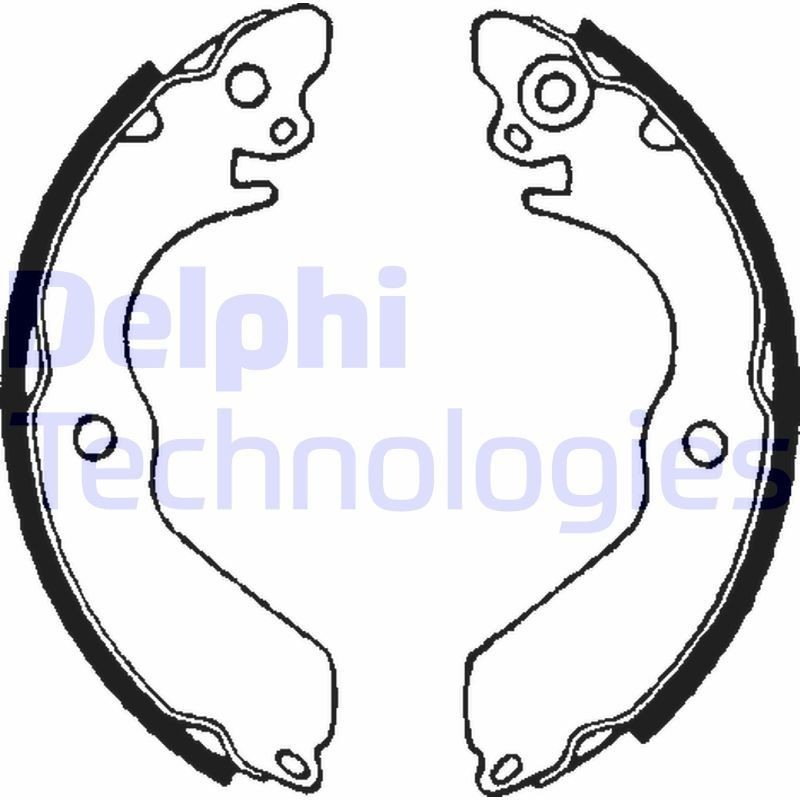 DELPHI LS1649: Piduriklotside komplekt