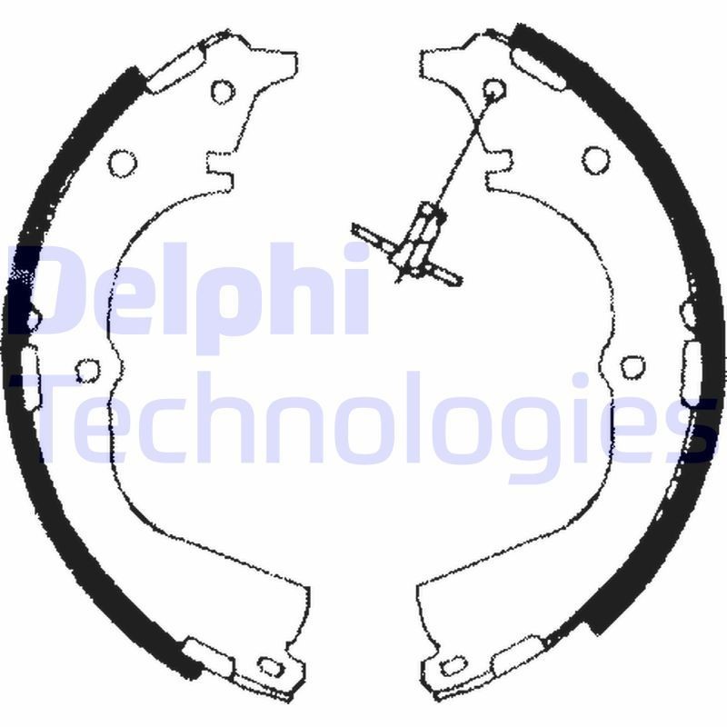 DELPHI LS1654: Piduriklotside komplekt