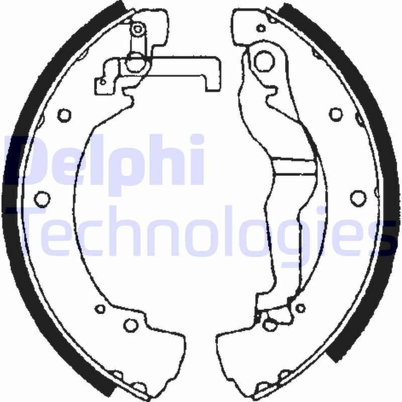 DELPHI LS1656: Piduriklotside komplekt