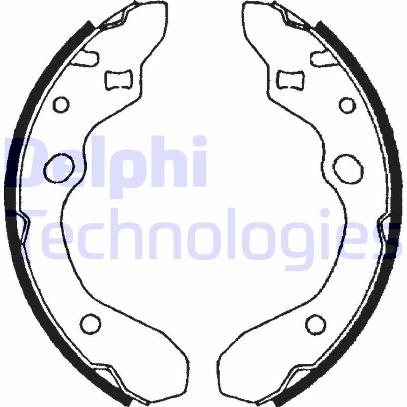 DELPHI LS1679: Piduriklotside komplekt