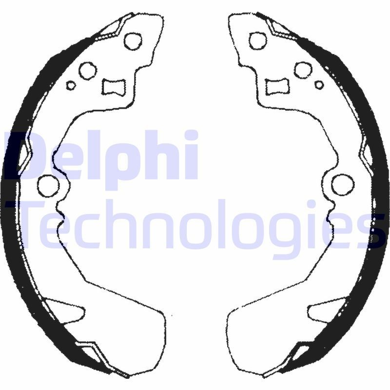 DELPHI LS1685: Piduriklotside komplekt