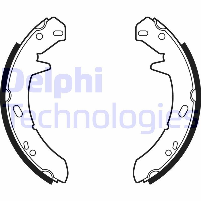DELPHI LS1867: Piduriklotside komplekt